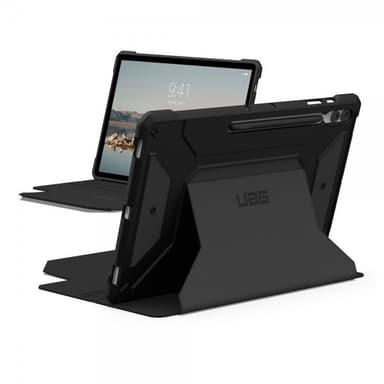 Urban Armor Gear (UAG) Samsung Galaxy Tab S9 Ultra SM-X910 SM-X916 Kotelo Metropolis SE Musta