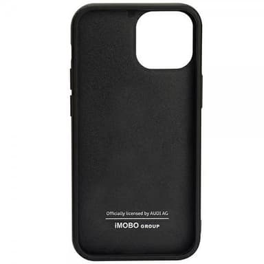 Audi iPhone 14 Pro Kuori Carbon Fiber Musta