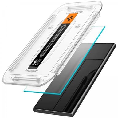 Spigen Samsung Galaxy S24 Ultra Näytönsuoja GLAS.tR EZ Fit 2-pakkaus