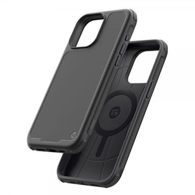 Clckr iPhone 15 Pro Max Kuori Carbon MagSafe Musta
