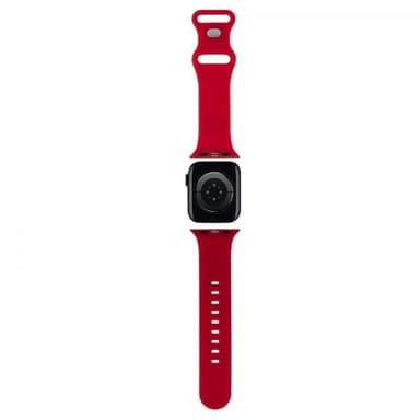 Hello Kitty Apple Watch 38/40/41mm Ranneke Liquid Silicone Punainen