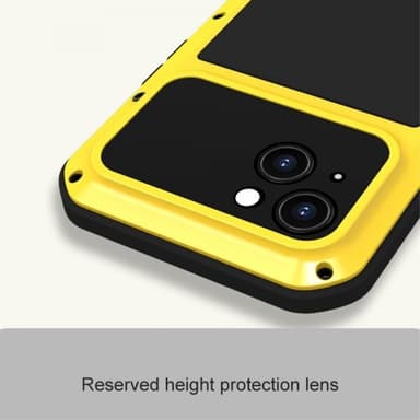 Love Mei iPhone 15 Kuori Powerful Case Punainen