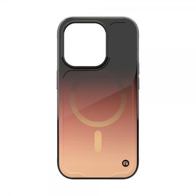 Clckr iPhone 15 Pro Kuori Onyx MagSafe Copper