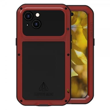 Love Mei iPhone 15 Kuori Powerful Case Punainen