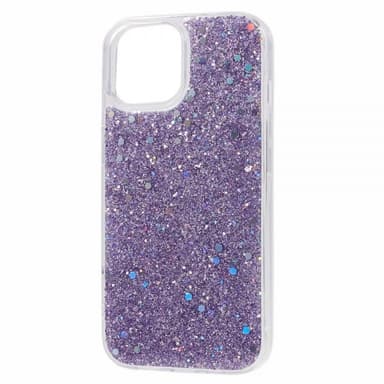 Nordic Covers iPhone 15 Kuori Sparkle Series Lilac Purple