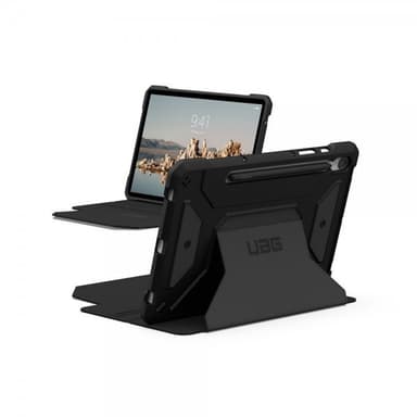 Urban Armor Gear (UAG) Samsung Galaxy Tab S9 SM-X710 SM-X716 Kotelo Metropolis SE Musta