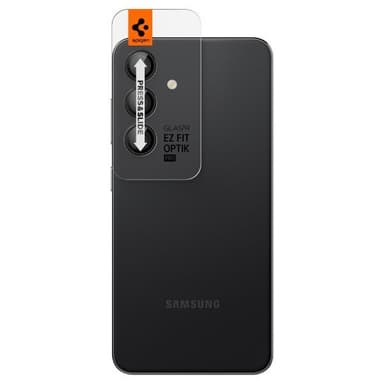 Spigen Samsung Galaxy S24 Plus Kameran linssinsuojus GLAS.tR EZ Fit Optik Pro 2-pakkaus Musta