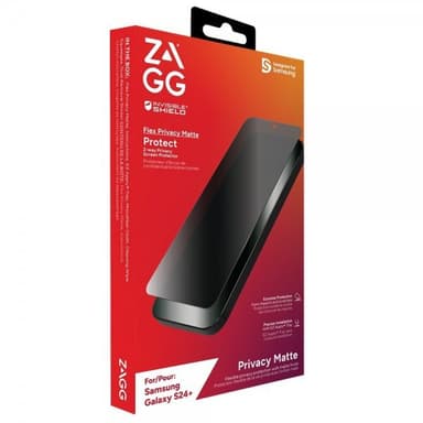 ZAGG InvisibleShield Samsung Galaxy S24 Plus Näytönsuoja Flex Privacy Matte