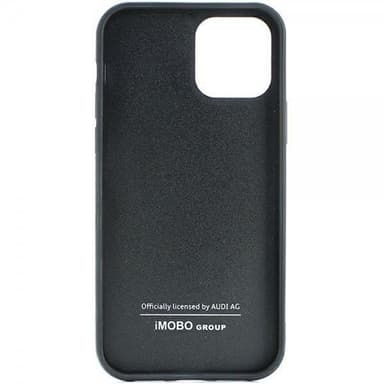 Audi iPhone 11 Kuori Carbon Fiber Musta