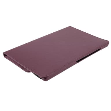 SKALO Samsung Tab A9+ 360 Litchi Suojakotelo - Violetti
