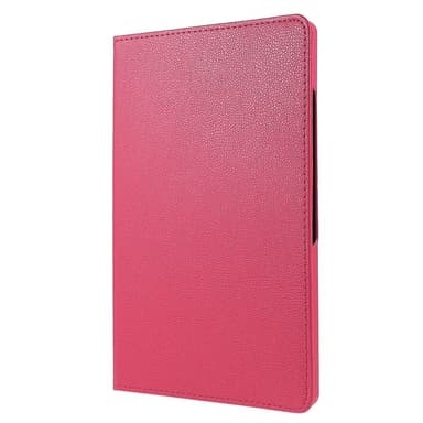 SKALO Samsung Tab A9+ 360 Litchi Suojakotelo - Cerise
