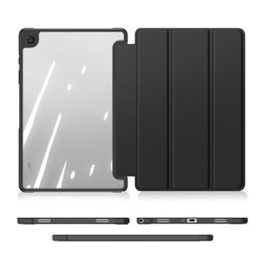 DUX DUCIS Samsung Tab A9+ TOBY Series Trifold Suojakotelo - Musta