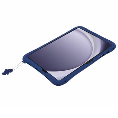 SKALO Samsung Tab A9+ Shock Resistant Armor Silicone Kuori  - Sininen