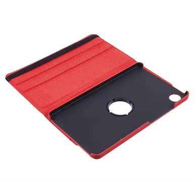 SKALO Samsung Tab A9 360 Litchi Suojakotelo - Punainen