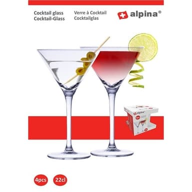 Cocktail-lasi 4-pakkaus