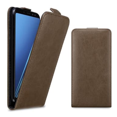 Samsung Galaxy A8 2018 Suojakuori Kotelo (Ruskea)