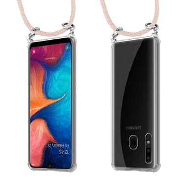 Samsung Galaxy A20/A30/M10s Suojakuori Kotelo (Pinkki)