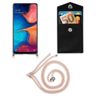 Samsung Galaxy A20/A30/M10s Suojakuori Kotelo (Pinkki)