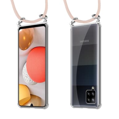 Samsung Galaxy A42 4G Suojakuori Kotelo (Pinkki)