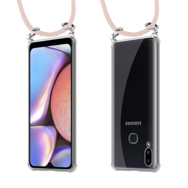 Samsung Galaxy A10s / M01s Suojakuori Kotelo (Pinkki)