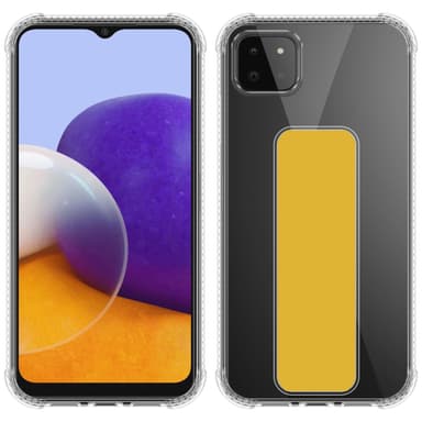 Samsung Galaxy A22 5G Suojakuori Kotelo (Keltainen)