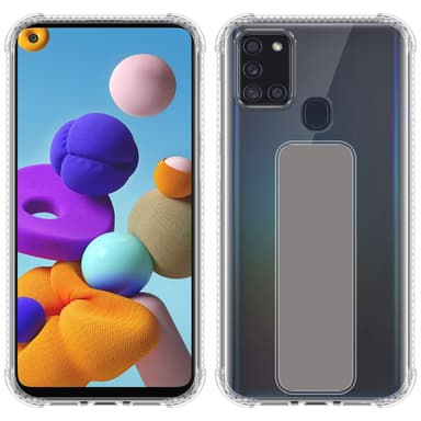 Samsung Galaxy A21s Suojakuori Kotelo (harmaa)