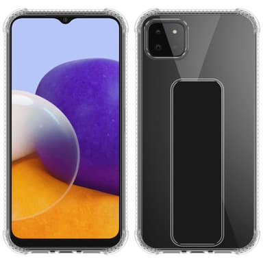 Samsung Galaxy A22 5G Suojakuori Kotelo (Musta)