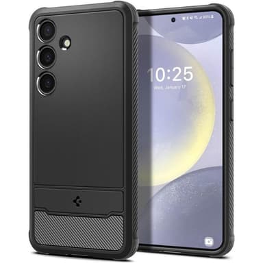 Spigen Rugged Armor kuori Samsung Galaxy S24 Plus - Musta