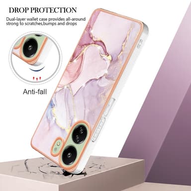 SKALO Xiaomi Redmi 13C 4G Marmori TPU kuori - #4
