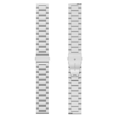 Kellon ranneke ruostumatonta terästä Amazfit GTR (42mm) - Hopea