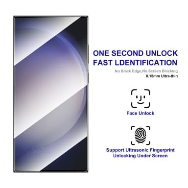 ENKAY Karkaistu lasi Samsung Galaxy S24 Ultra 2kpl
