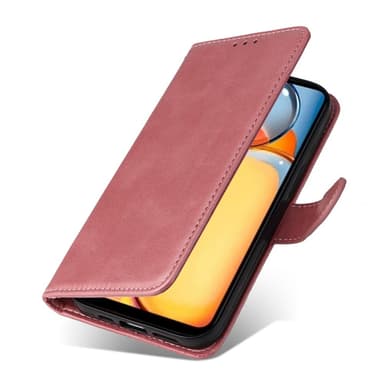 SKALO Xiaomi Redmi 13C 4G PU-nahkainen Lompakkokotelo - Pinkki