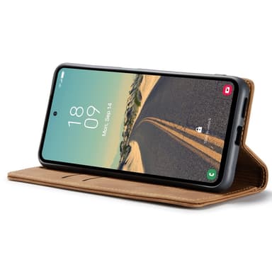 CASEME Retro Lompakkokotelo Samsung Galaxy S23 FE
