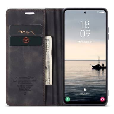 CASEME Retro Lompakkokotelo Samsung Galaxy S23 FE