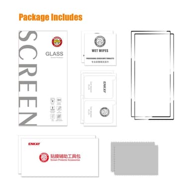 ENKAY Karkaistu lasi Samsung Galaxy S24 Ultra 2kpl