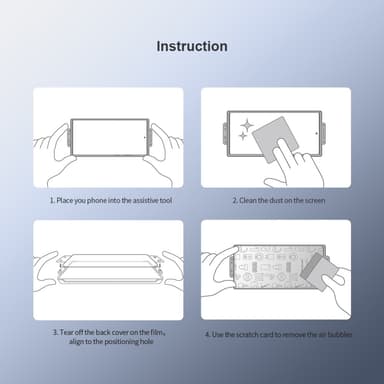 NILLKIN Samsung Galaxy S24+ täysliimainen PMMA täysnäytönsuoja 2 kpl