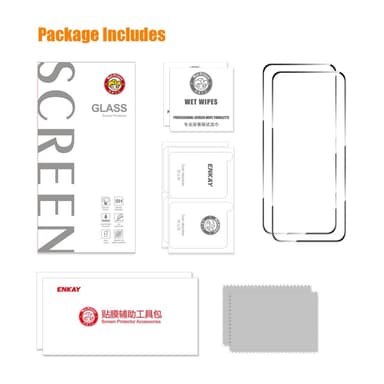 ENKAY Karkaistu lasi Samsung Galaxy S24+ 2kpl