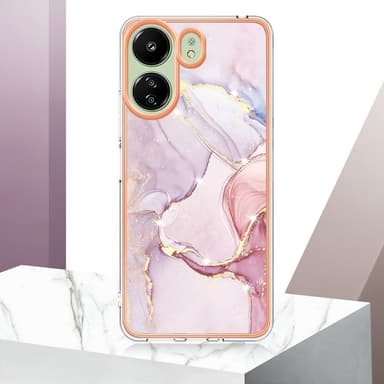 SKALO Xiaomi Redmi 13C 4G Marmori TPU kuori - #4