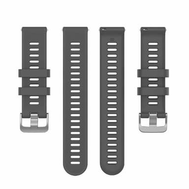 RIB kellon ranneke Garmin Vivomove Style - Harmaa