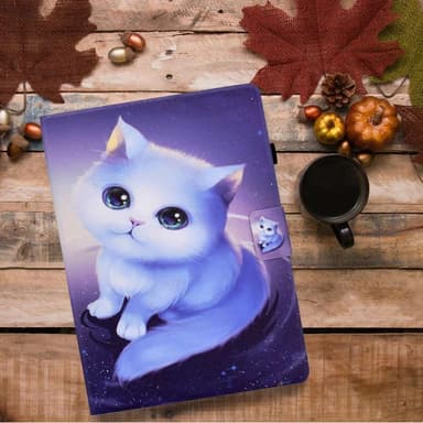 iPadille 10.9 (2022) Tablettikotelon kansi Taitettava jalusta - Cat