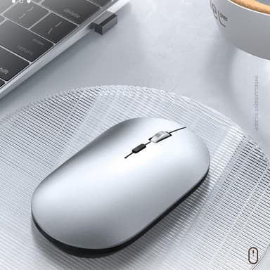 T-WOLF X2 ladattava 2.4G+Bluetooth-langaton hiiri tietokoneelle
