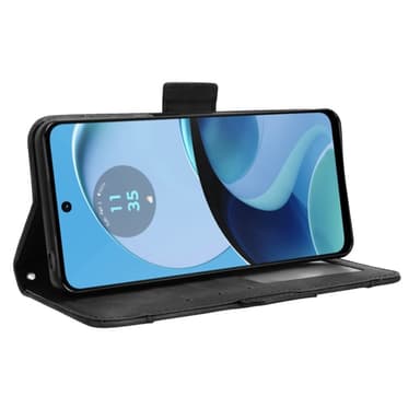 Motorola Moto G14 useita korttipaikkoja puhelimen lompakkokotelo - musta