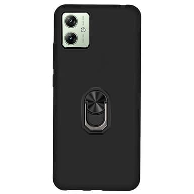 TPU sormuskotelo Motorola Moto G54 - Musta
