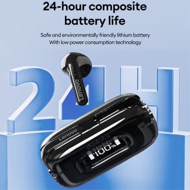LENOVO Thinkplus X15II langattomat kuulokkeet Bluetooth Headset Valkoinen