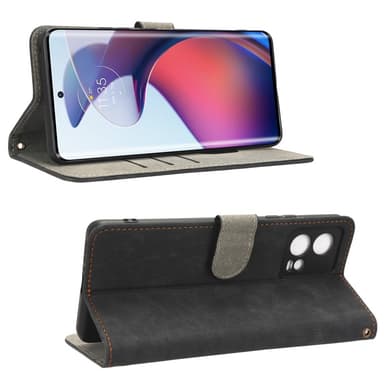 Motorola Edge 30 Fusion 5G Wallet Case -korttikotelolle