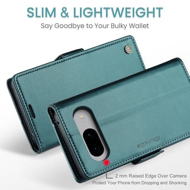 CASEME Retro Lompakkokotelo Pixel 8
