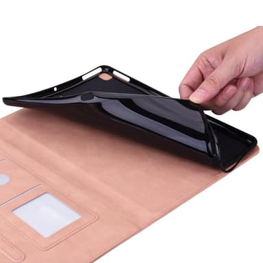 iPad 10.9 (2022) -tablettikotelon kansi Buterfly Imprinting - Vaaleanpunainen