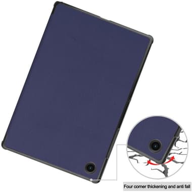 Kolminkertainen telinekotelo Samsung Galaxy Tab A8 10.5"" (2021) - tummansininen
