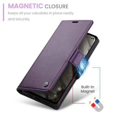 CASEME Retro Lompakkokotelo Pixel 8