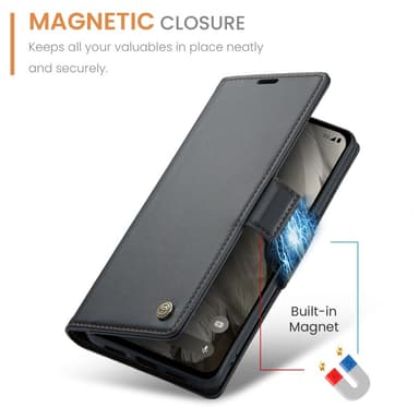 CASEME Retro Lompakkokotelo Pixel 8
